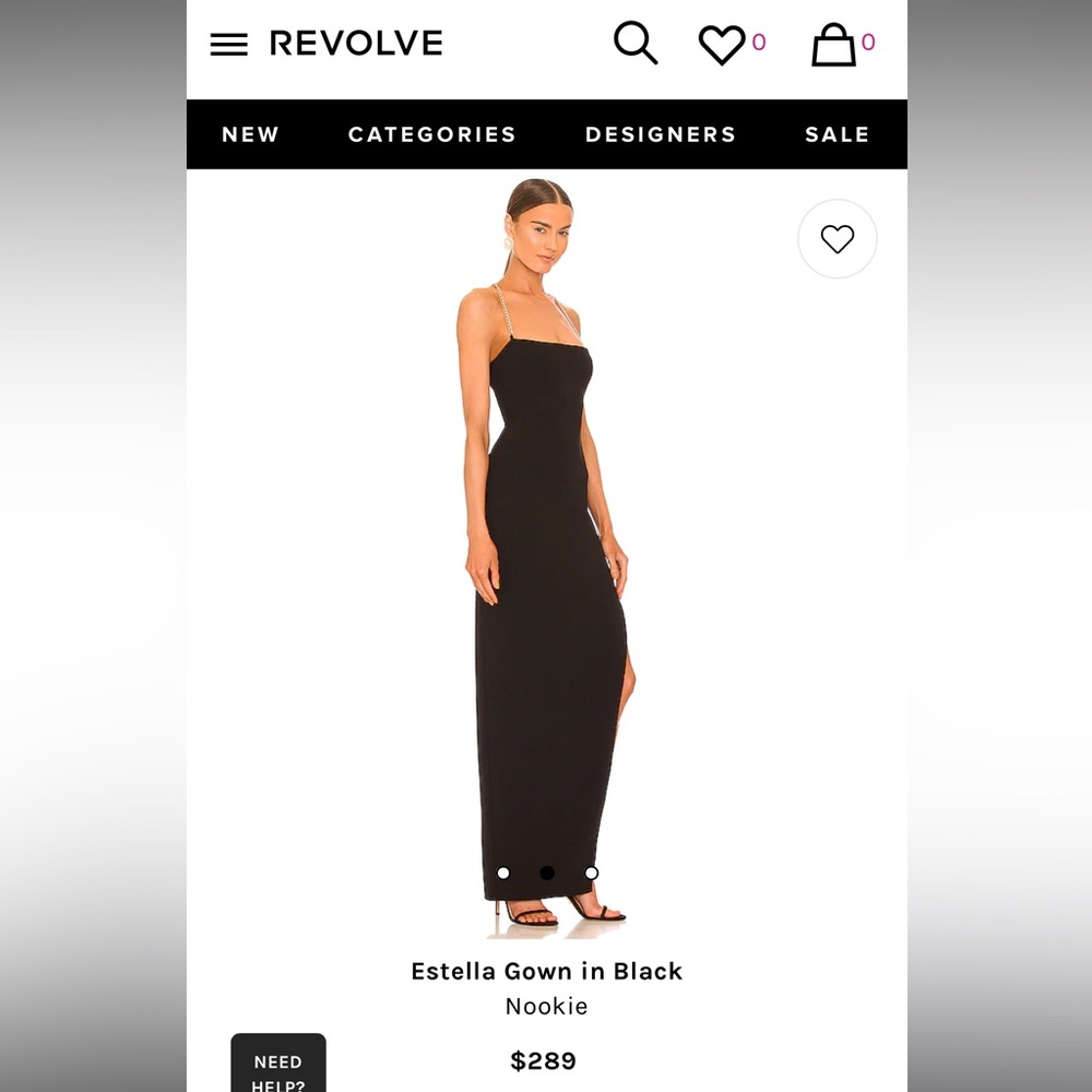 Elegant black dress perfect for a wedding guest